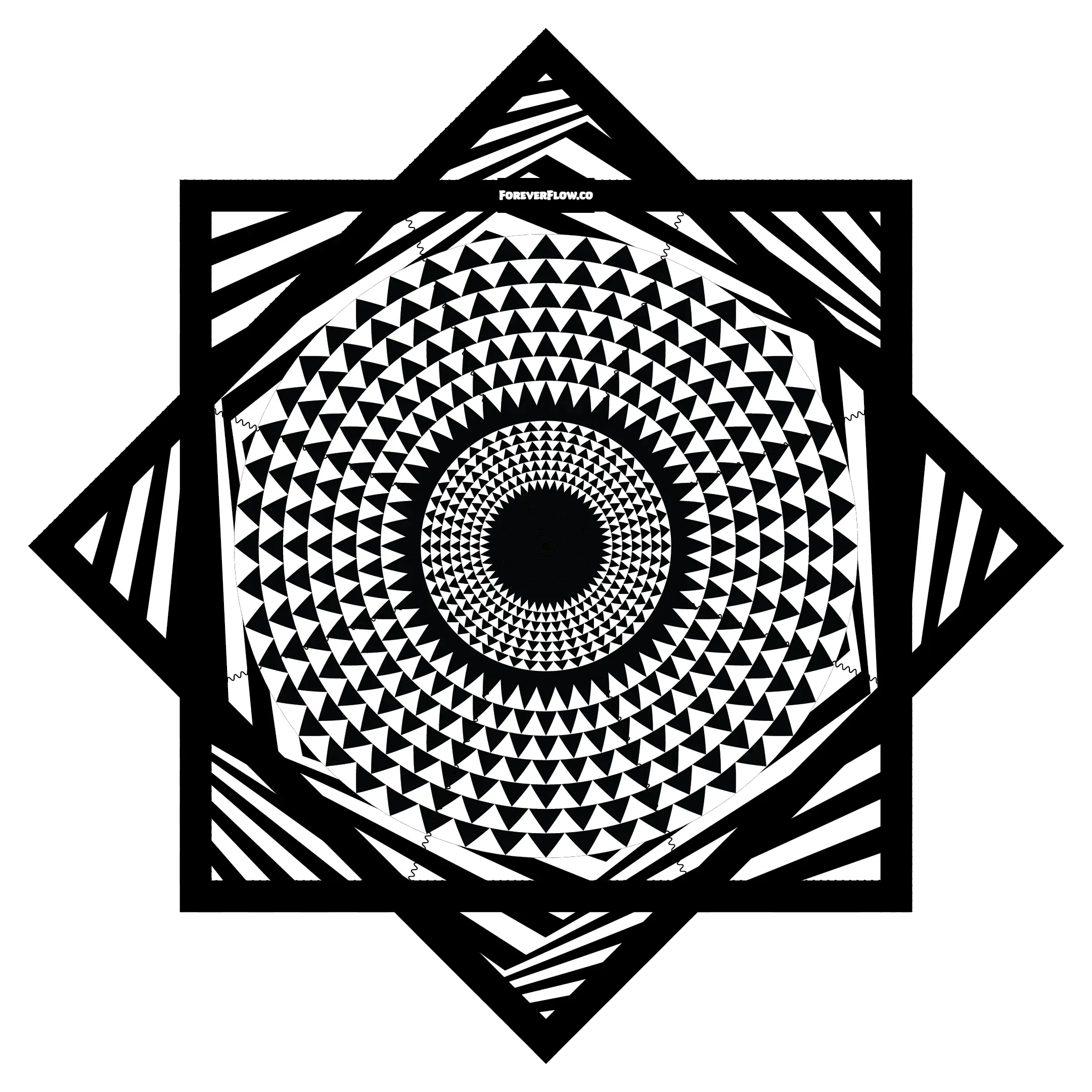 Hypno Spike – Forever FlowStar 26" (Ready to Ship)