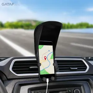 2pcs / 3pcs portable phone sunshade, anti-glare cover, vertical anti-glare car sunshade, smartphone holder, foldable smartphone sunshade suitable for most vehicles
