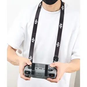 DJI RC&RC 2&RC Pro& RC Pro2 Controller Lanyard, Compatible with DJI Mini 4 Pro Lanyard RC Neck Strap, Suitable for DJI Flip/Mini 3/Mavic 3/Air 3S/Mavic 4 Remote Controller Accessories Lanyard Cameras Drones Black