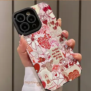 Lip Design Shockproof Ultra-Thin Phone Case for iPhone 16/15/14/13/12/11/plus/pro Max, Dust-Proof and Stylish Gift Idea