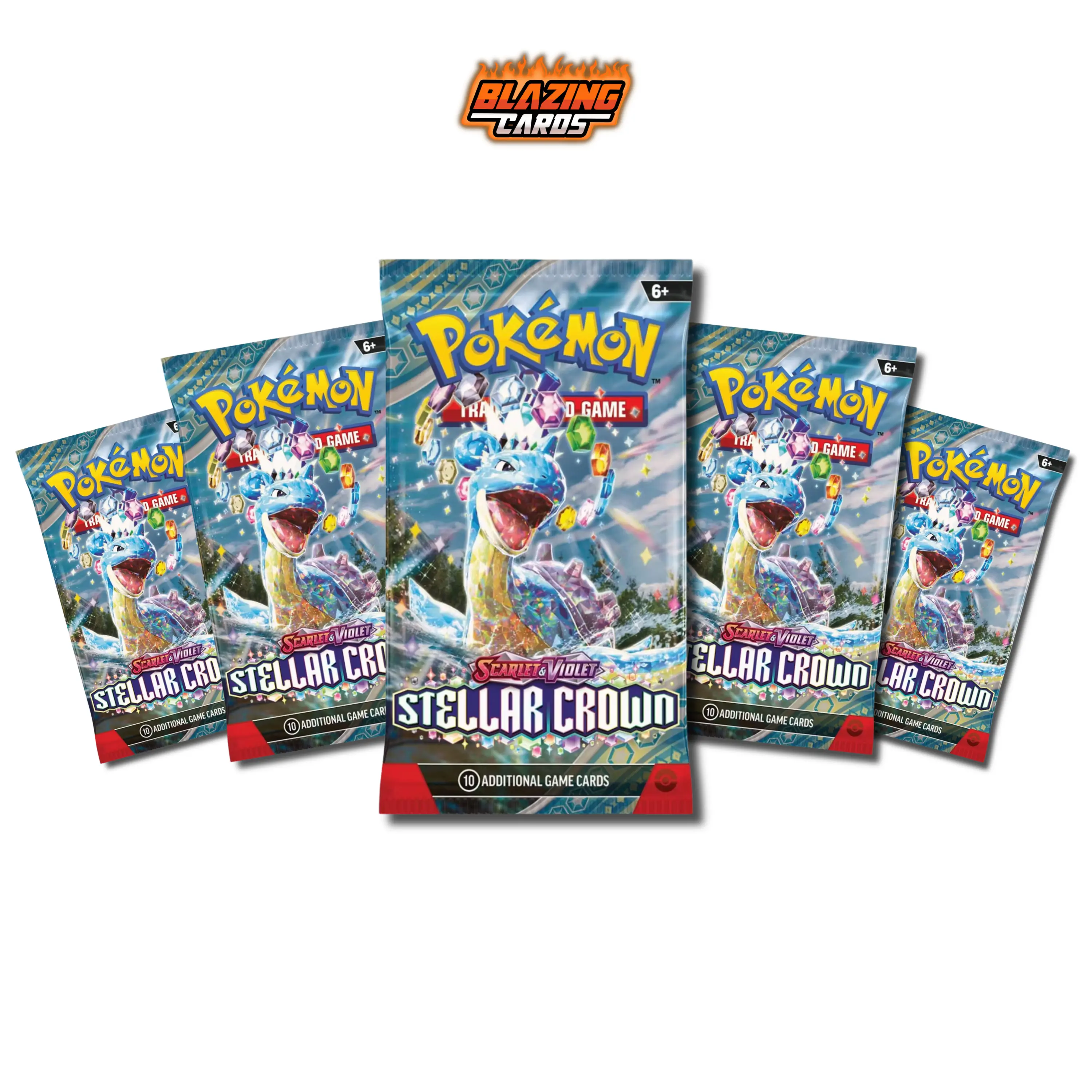 Stellar Crown Booster Packs - 5 Pokmon Booster Pack - TikTok Shop Stellar Crown Booster Packs - 5 Pokmon Booster Pack - TikTok Shop