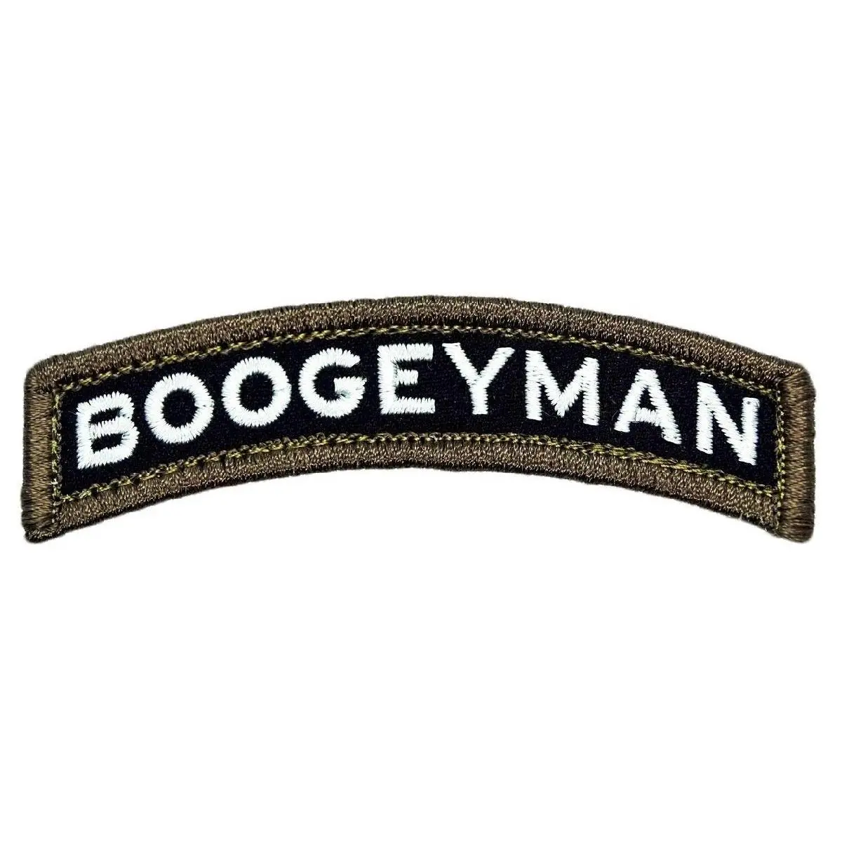 Miltacusa Boogeyman Rocker Tab Patch [Hook Fastener -3.25 X 0.75 inch - B06]