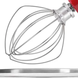 Wire Whip Compatible with  KSM150 Artisan Series Stand Mixer, Stainless Steel Assecories Attachment Whisk for Kitchen Aid KSM150 Tilt- Stand Mixer.