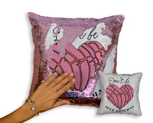 Don't Be Self Conchas -Sequin Pillow