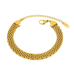 Gold Bracelets for Women Fashion Bracelet for Women 18K Gold Plated Bracelets for Women Chain Bracelet for Women