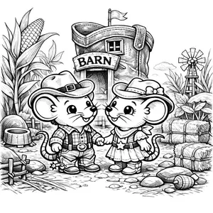 mike and Heather Mouse