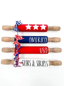 Sweet Land of Liberty Mini Rolling Pin Decor - Multiple Options