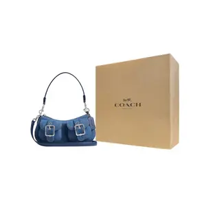 COACH Ashton 25 Multifunctional Fabric Shoulder Tote Bag in Indigo Blue for Women