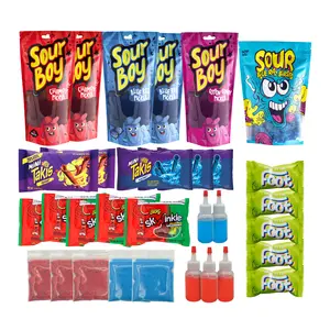 Family 5 Pack Pickle Kit - with Chamoy, Blue Raspberry, and Cotton Candy Pickles Family 5 Pack Pickle Kit - with Chamoy, Blue Raspberry, and Cotton Candy Pickles