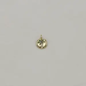 Palm Tree Disc Charm