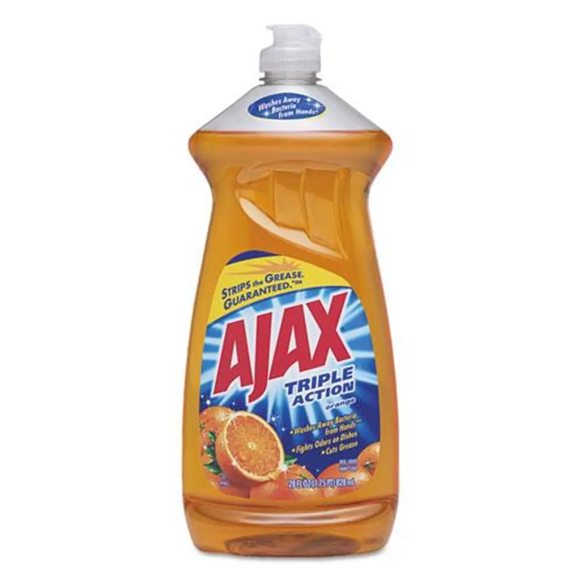 212 MAIN CPC44678CT Kitchen Household Hand Dish Soap Liquid Detergent - Orange Scent, 28 fl oz, Grease Cut, Phosphate-Free, Triple Action
