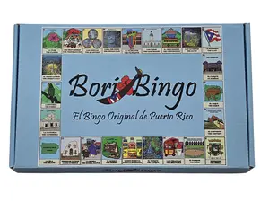 Bori-Bingo, Boricua Bingo, Bori-Rican Publishing, New Product Title Bilingual