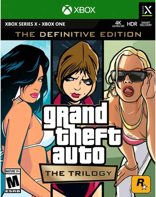 XBox - Grand Theft Auto: The Trilogy - The Definitive Edition for Xbox One and Xbox Series X  [VIDEOGAMES] Xbox One, Xbox Series X