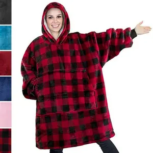 Snuggie Wear- Pullover hoodie blanket - cozy/warm