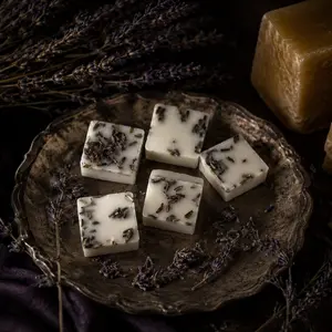 French Lavender Wax Fondants - Individuals