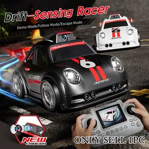 Mini Q Version Desktop Drifting Remote Control Car with Smart Follow Sensor, One-Button Drift and Upgrade Camera, Perfect Racing Gift for Adults and Beginners, Rc Drift Car