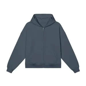 Kady's blank Zip Ups (Grey Blue)