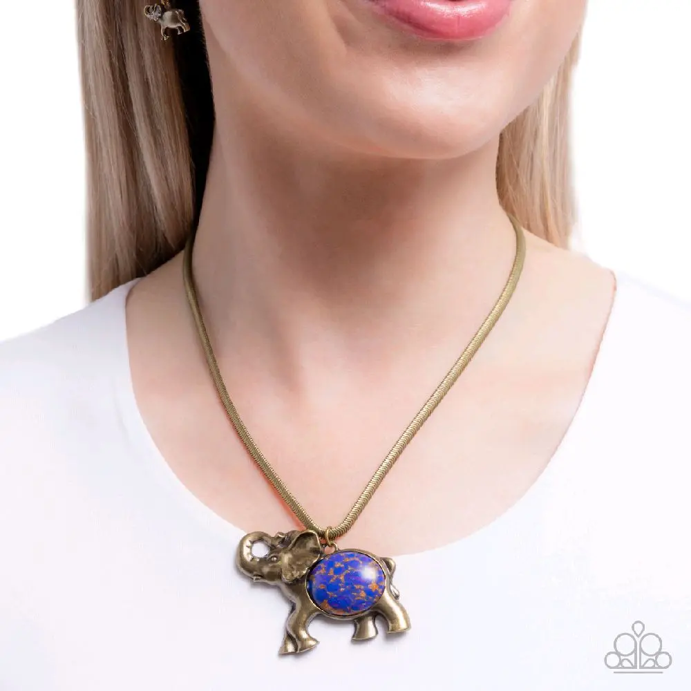 Empathetic Elephant - Brass Empathetic Elephant - Brass