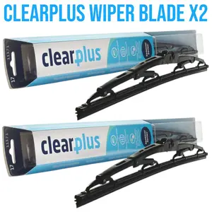 NEW ClearPlus 24" + 19" Premium Wiper Blades All Weather (Pack of 2)