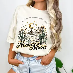 Neon Moon Shirt - Comfort Colors Shirt, 90s Country Shirt, 90s Music Tee, Brooks Dunn Shirt, Western Graphic Tee, Western Shirt LP0