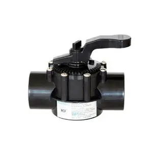 Waterco  2 & 2.5 in. NSF Approved 2 Way Slip Fit Actuated Valve with Non-Stick Impregnated Seals