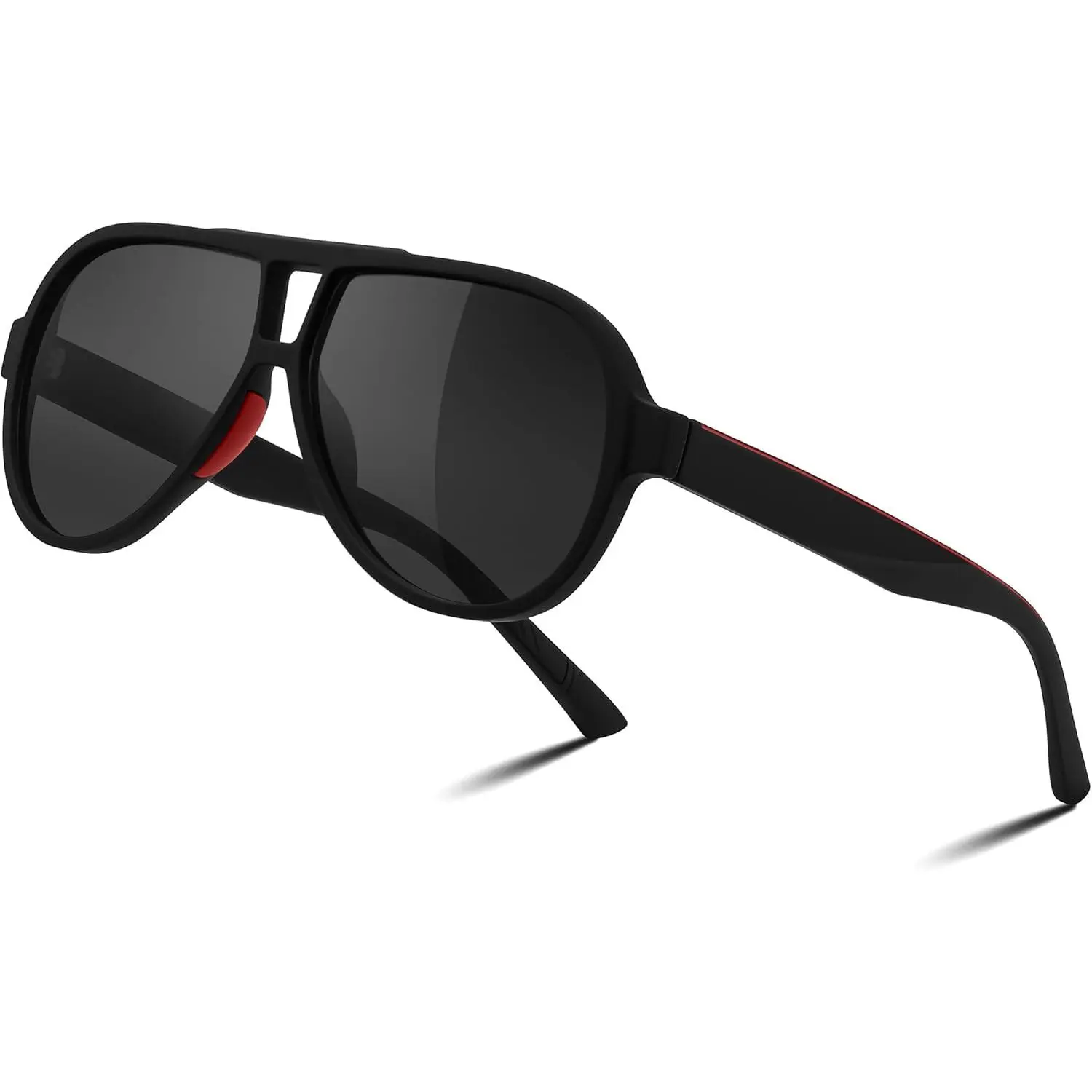 EyeconicFinds Polarized Sunglasses, TAC HD Lens, TR-90 Frame Lightweight, Retro Sunglasses for Women Men UV400 Protection B0171