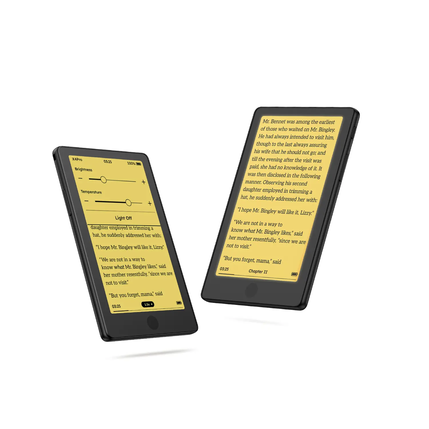 Xteink X4 Pro Pocket E-Ink eReader Device - Adjustable Touchscreen, Adjustable Light, Bluetooth, 1100mAh Battery, 219 PPI, Wireless/Wired Charging, Free Magnetic Case[B]