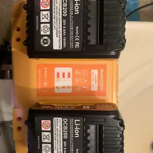 Product Review of Amityke DCB104 Replacement for Dewalt Multi-Battery Charger Station 4-Port Efficient Charging 12V 20V Batteries Dual USB Ports LED Indicator Portable Power Tool Accessories from F**e