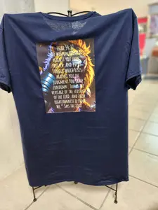 Scribbot - Graphic Cotton Tee - Lion of God Series #1