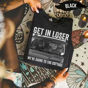 Get In Loser We're Going To The Cottage , Im Coming To The Cottage Comfort T-Shirt, Gildan Tshirt, Heated Rivalry Inspired Shirt