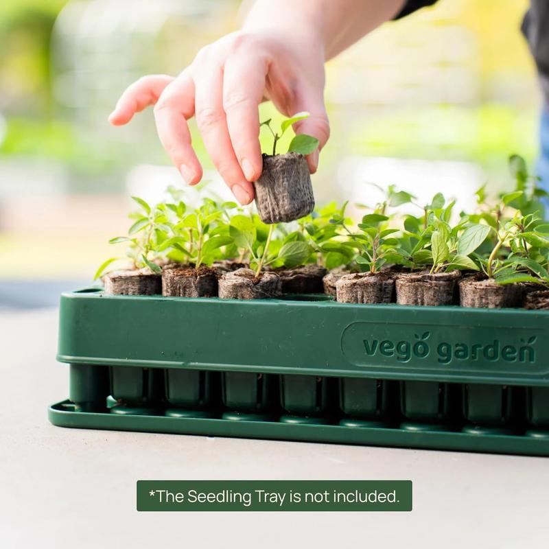 Vego Garden Seedling Popper Tool 3-in-1 Plant & Pop Board 10"x20" Multitool for Stackable Seedling Trays Efficient Seed Sower & Plug Popper