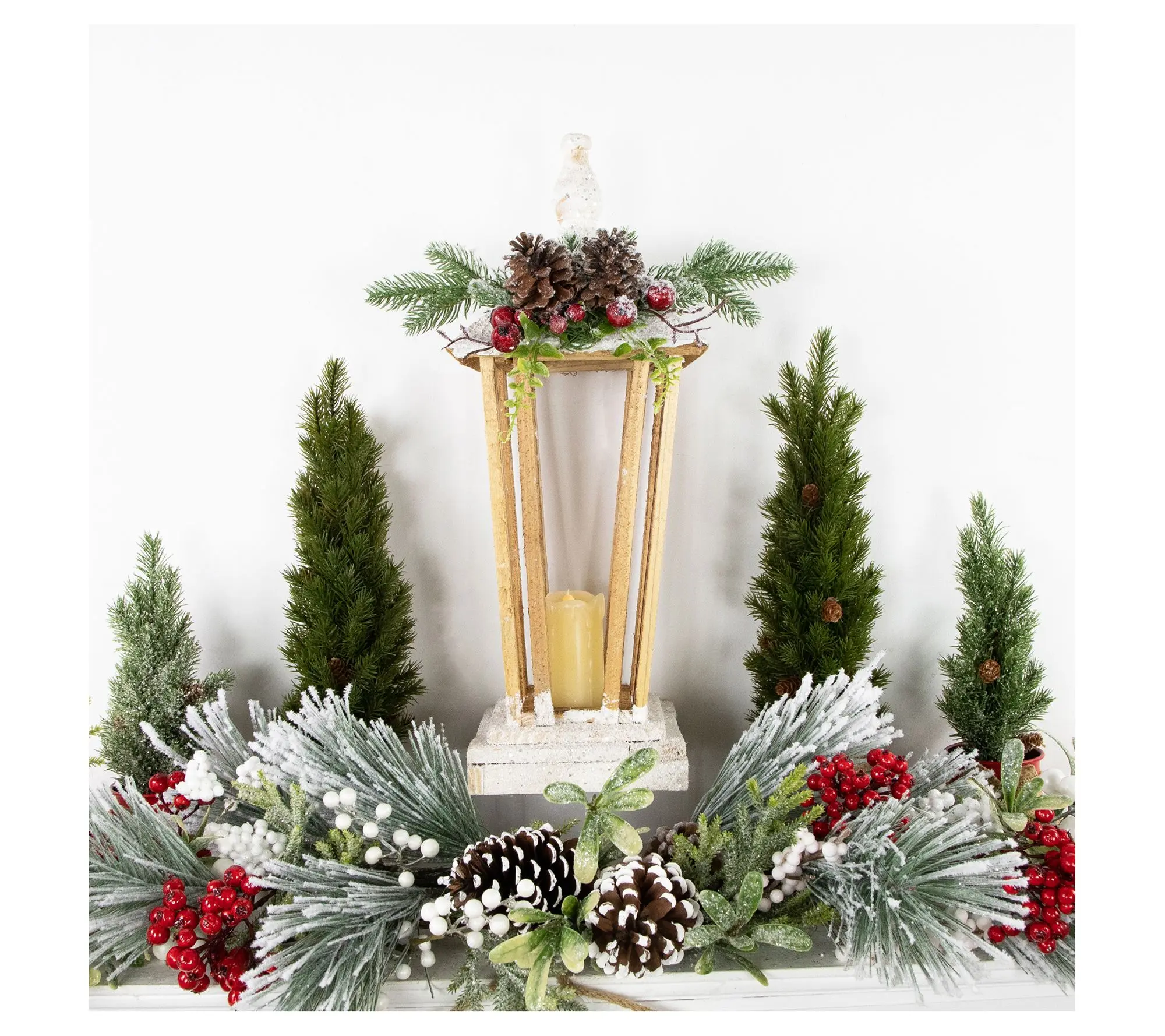 Northlight 18" LED Storm Lantern Christmas Decor