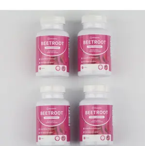 4 Pack Rosabella Organic Beet Root Capsules - 1300mg Beet Root Powder Aids Healthy Circulation & Vitality, Non-GMO, Beet Root Supplement - 60 Capsules, 30-Day Supply