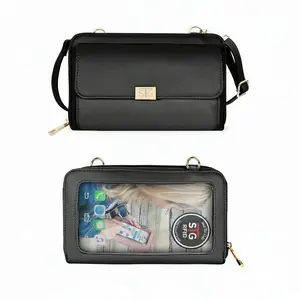 Captiva RFID Touch Screen Purse, comes with 12 credit card slots and also has a front pocket for reading or sun glasses