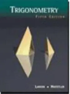 USED Book - Trigonometry, 5th Edition by Ron Larson (Hardcover) - english