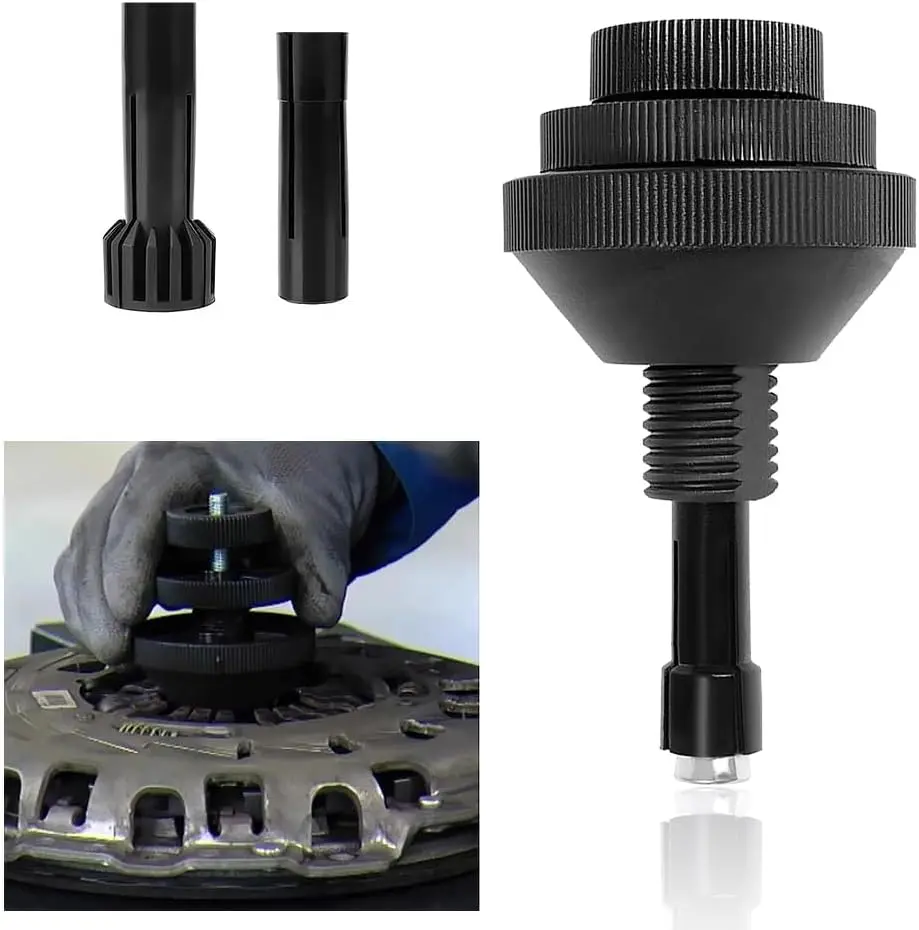Clutch Alignment Tool,Universal Car Alignment Tool Kit for Most Cars and Light Trucks Clutch,Car Accessories Single Disc Clutch Alignment Plates Tool with 2 Plastic Sleeve