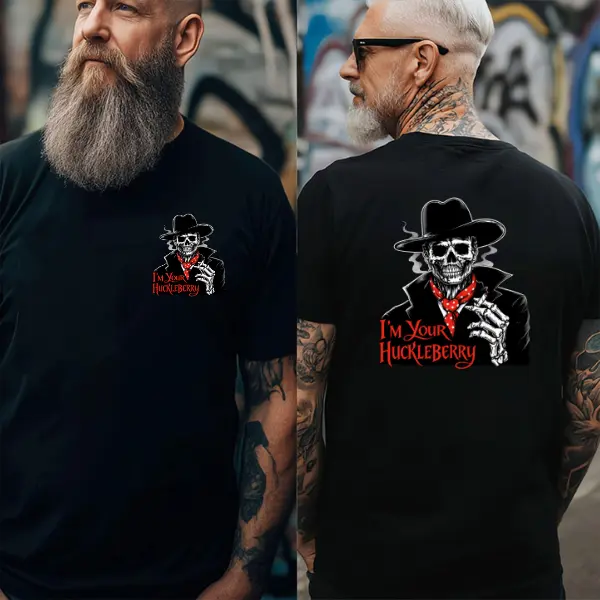 I'm Your Huckleberry Shirt, Doc Holiday Shirt, Vintage T-Shirt , Graphic Tee, Unisex Fashion, Full Color, Full Size, For Men, For Women