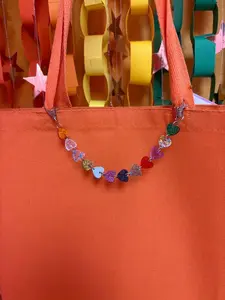 12 Eras Heart Bag  or Pant Charm - Colorful Heart Design Accessory for Your Collection