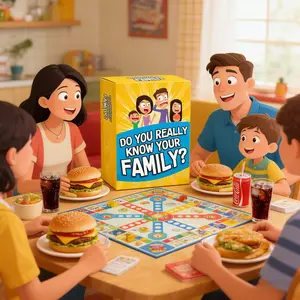 Do You Really Know Your Family? curated question Fun Family Card Game with Conversation Starters & Challenges for Kids, Teens & Adults