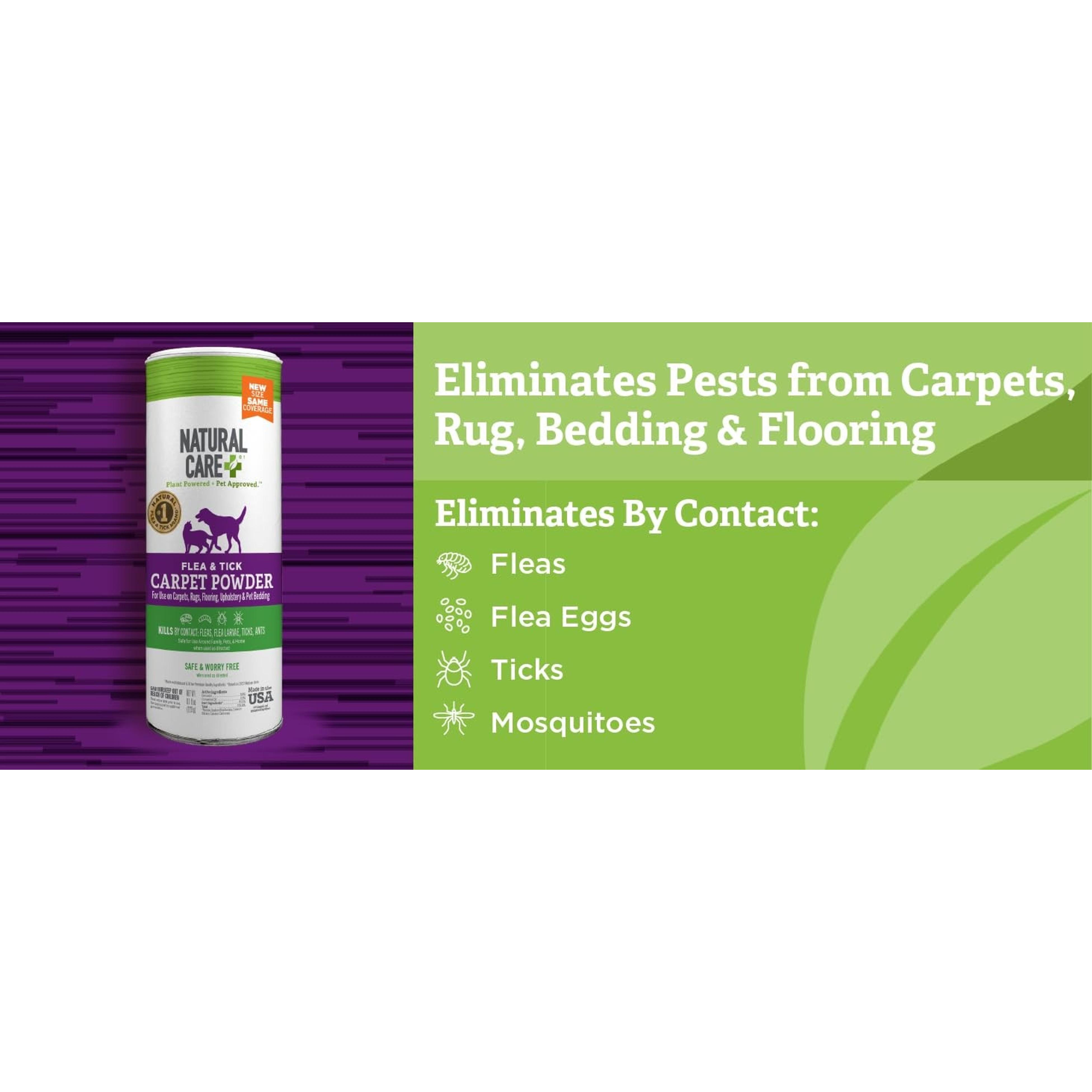 Flea & Tick Carpet Powder, 8.1oz – Carpet, Rug & Pet Bedding Treatment for Flea Prevention, Tick Control, Home Pest Control & Carpet Freshener, Easy ApplicationGift Flea & Tick Carpet Powder, 8.1oz – Carpet, Rug & Pet Bedding Treatment for Flea Prevention, Tick Control, Home Pest Control & Carpet Freshener, Easy ApplicationGift