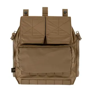 KRYDEX Quick Zip-ON Panel Hydration Pack Platebag Tactical Pouch for JPC 2.0 AVS CAC CPC NCPC Plate Carrier Vest