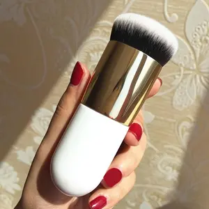 Foundation Brush Flat Cream Makeup Brush Great For Face Powder Blush Concealer Professional Cosmetic Makeup Brush Precision Powder Brush Foundation Complexion Brush