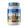 AXE-SLEDGE Farm Fed Protein Powder - US Premium Protein Formula, Grass-Fed Whey Isolate, 25g Lean Dietary Supplement, Workout Training Supplements, Sports Nutrition, Post-Workout Fuel, Enzyme-Easy Mix Vanilla for Adults