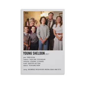 Young Sheldon TV Poster (13) Poster Print Painting Canvas Wall Art Home Decor Posters
