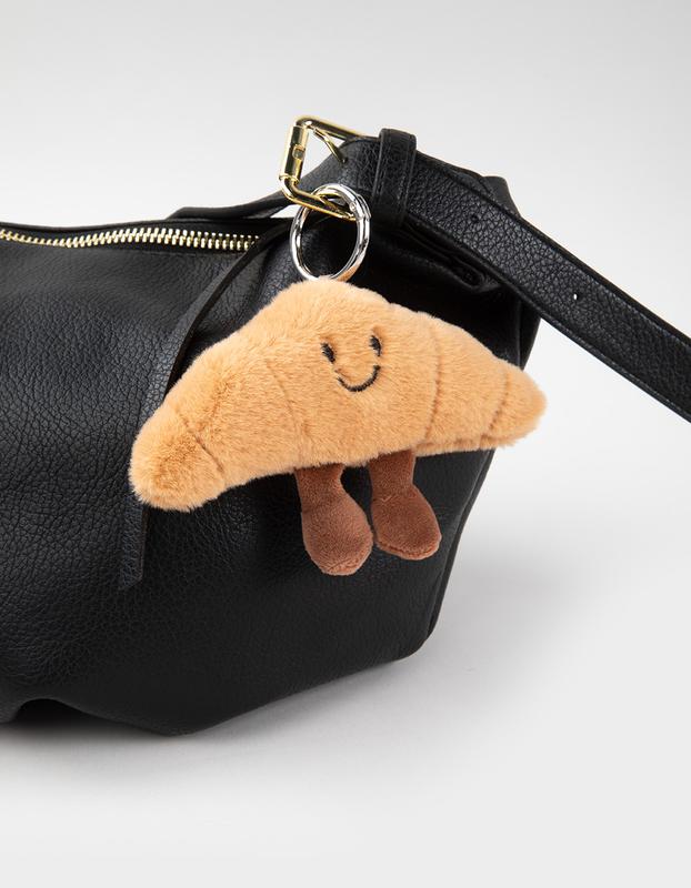 FULL TILT Croissant Plush Bag Charm