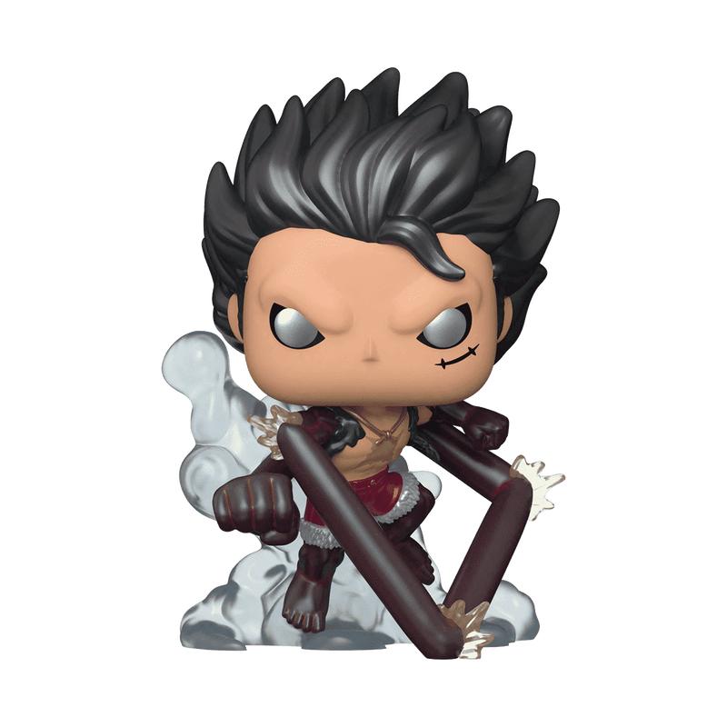 Funko POP Animation: One Piece - Snake Man Luffy (Metallic) w/ vRare Pop Protector Included