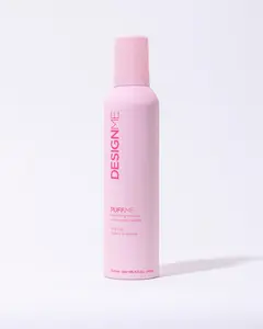 DESIGNME PUFF.ME Volumizing Mousse – Lightweight Mousse for Volume, Flexible Hold & Heat Protection Haircare