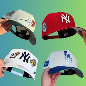 New Era MLB LA Dodgers NY Yankees Premium Urban Baseball Cap – 9FORTY Snapback, 59FIFTY Fitted Hat for Men and Women, Adjustable Unisex Design, Embroidered Team Graphics, Retro Sportswear Look, Trending USA Fashion 2026