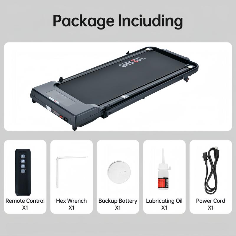 2 in 1 Walking pad Treadmill with Handlebars, Protect Carpet ,6.2 MPH, Portable, Foldable, Under Desk Design, Remote Control, Great treadmills for home and mini treadmill Spaces caminadora #TikTokShopBlackFriday