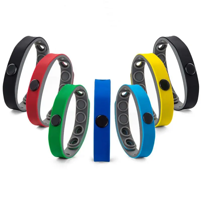 Wireless anti-static wristband, negative ion wristband, wireless human body static removal silicone, static elimination during exercise wristband, basketball wristband, fitness wristbandSports Accessories Workout Accessories Wearable Adjustable